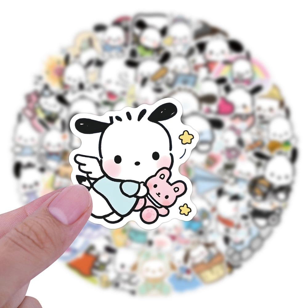 10/30/60/120 Adet Sevimli Çizgi Film Pochacco Çıkartmaları Kawaii Anime Graffiti Çıkartması Kendin Yap Bavul Dizüstü Bilgisayar Telefon Kılıfı Çıkartmaları Dekor