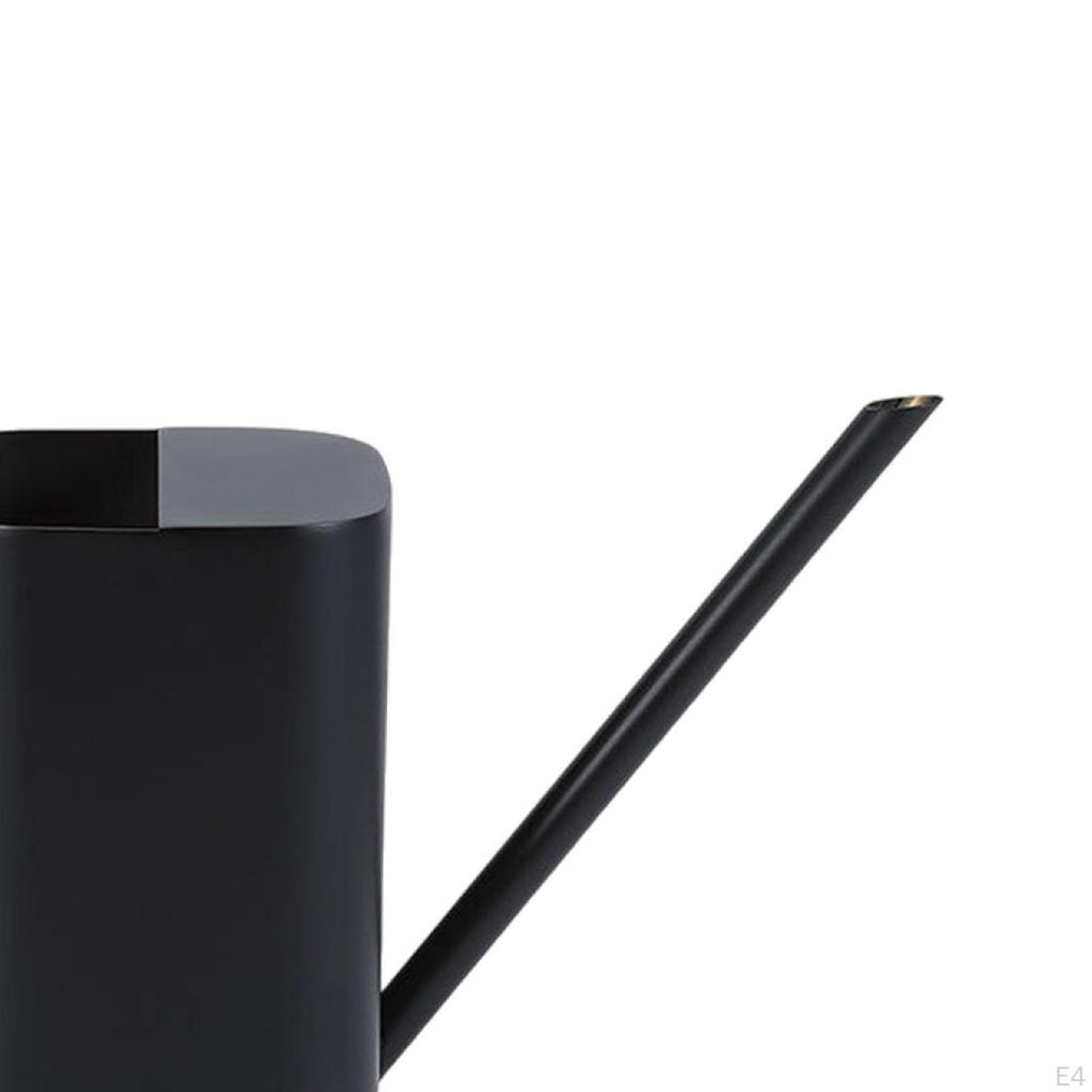 500ml Metal Watering Can with Ergonomic Handle And Long Spout, Elegant for Garden, Planter, Indoor