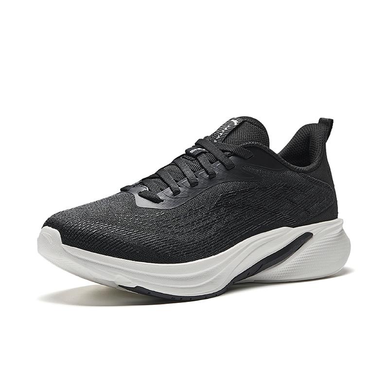 New Anta Cloud Trail Anti Slip Wear Resistant Low Top Casual Running Shoes Women's Basic Black 122535585-5