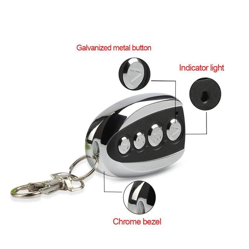 433MHz RF Remote Control Cloner Duplicator Auto Copy Function Transmitter For Garage Door Car CAME Remotes Compatible With 433 9
