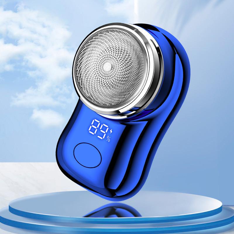 Battery Digital Display Shaver Electric Mini Portable Water Washing Shaver