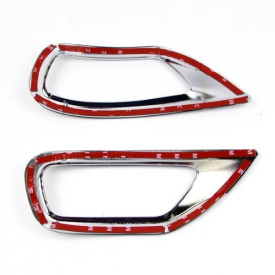 Chrome Rear Fog Light Lamp Molding Cover For Jeep Grand Cherokee 2014-2017 USA