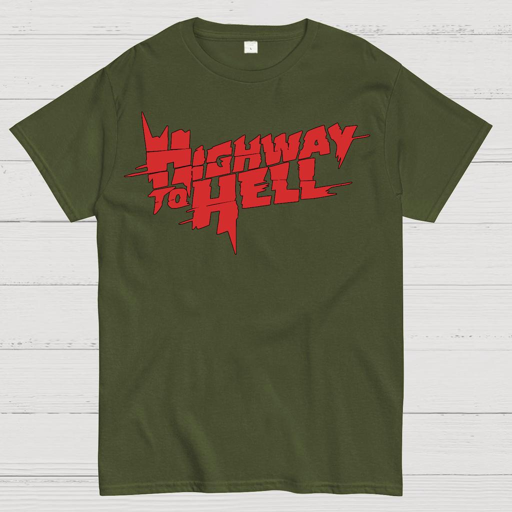Highway To Hell Cotton Summer Casual Cool Loose T-Shirt