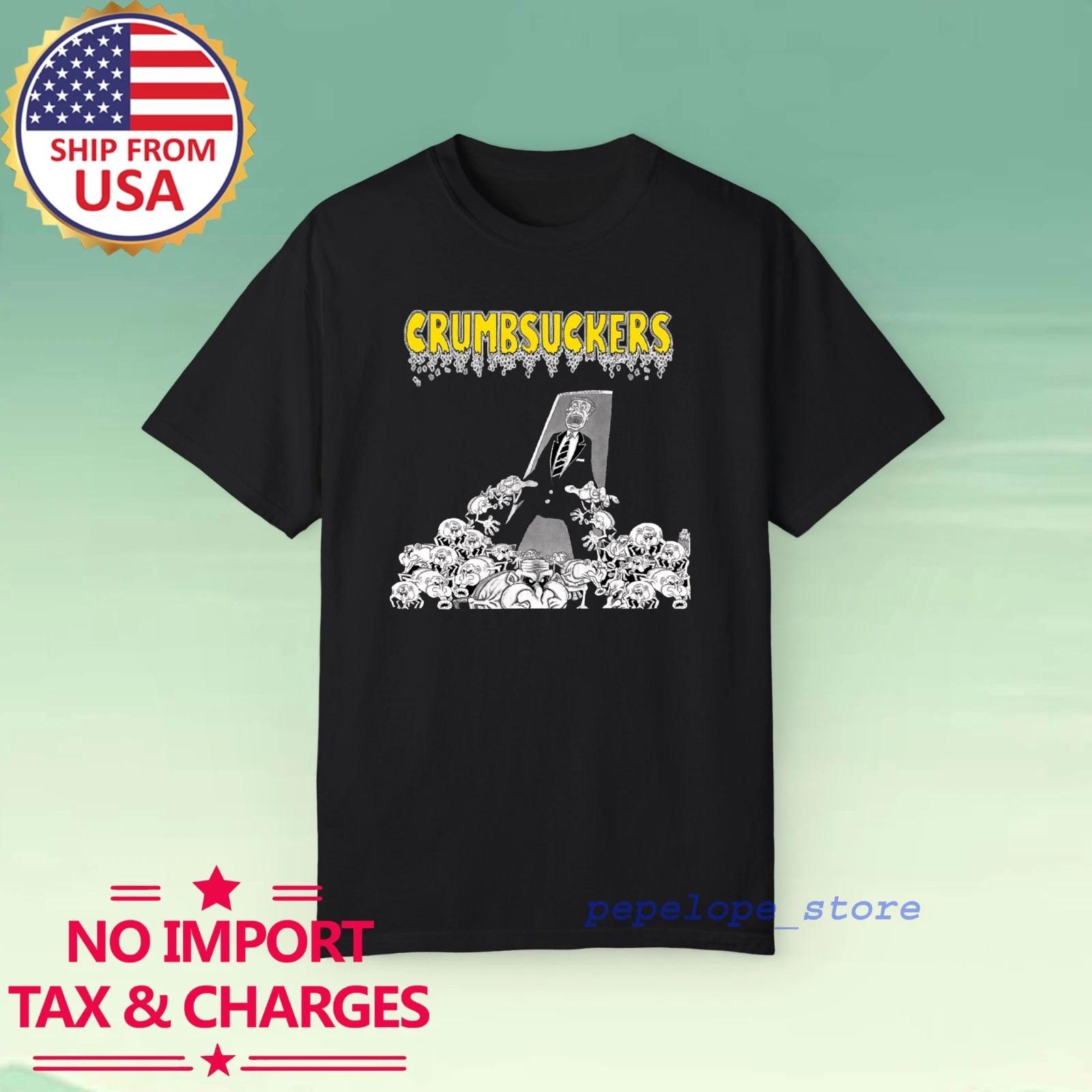 CRUMBSUCKERS Men s Black Size S-5XL 2XL