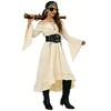 Halloween Cos Female Pirate Costumes, Medieval Vintage Dress, Horn Sleeves, Women's Stage Cosplay