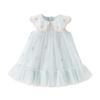 DAVE & BELLA Girls' Summer Mesh Princess Dress