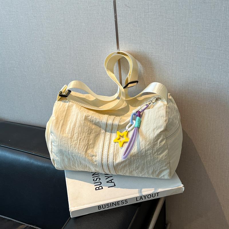 This Year's Popular Canvas Bag Women's 2025 New Summer Large-capacity Messenger Tote Bag Casual Commuter Shoulder Bag