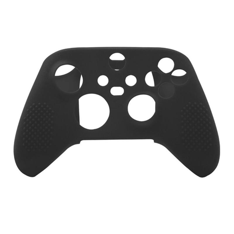 Водонепроницаемый корпус Контроллер Мягкая силиконовая крышка Устойчивая к царапинам накладка-кожа для контроллера Гибкий корпус-чехол чёрный