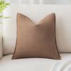 New Cotton and Linen Pillows Living Room Sofa Pillow Solid Color Linen Pillow Office Seat Waist Cushion