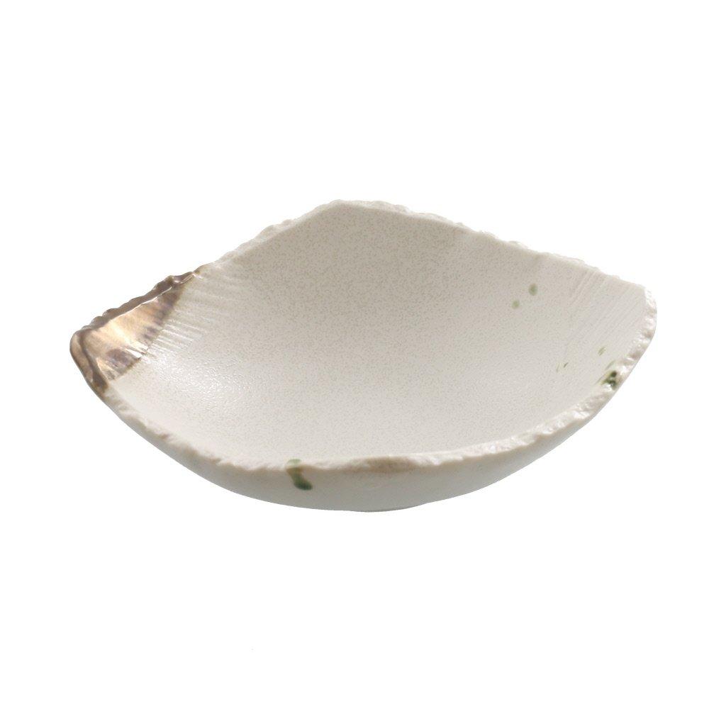 

Tableware East Small Japanese Irregular Diamond Oribe Bowl, 16.5cm, Tableware, Shape, Gold-Painted