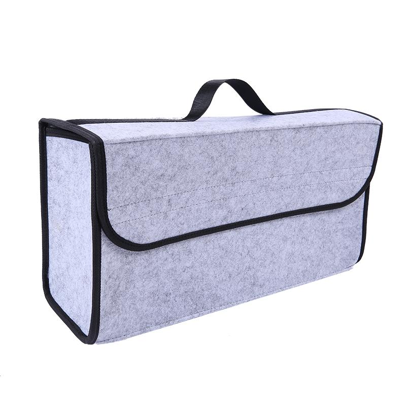 Auto Aufbewahrungstasche Kofferraum Organizer Box Filzstoff Aufbewahrungsbox Auto Ladungsbehälter Taschen Mehrfachtaschen Aufräumtaschen Auto