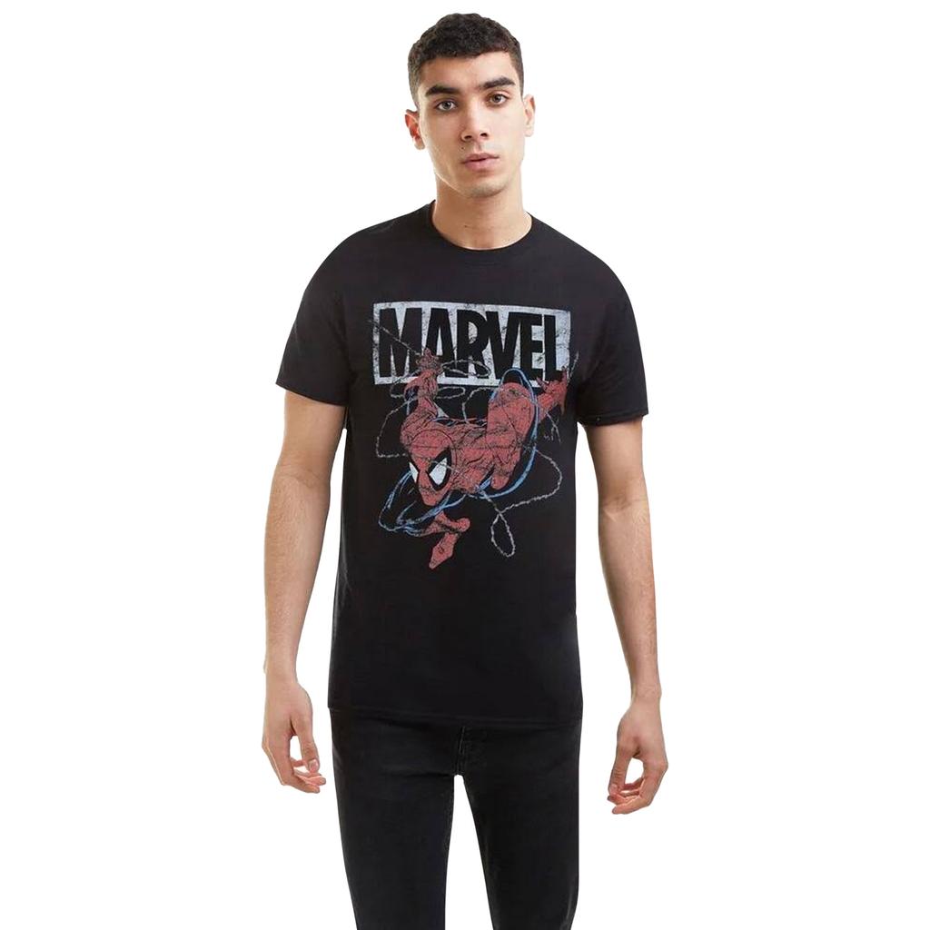 Spider-Man Mens 90Â´s Spidey T-Shirt
