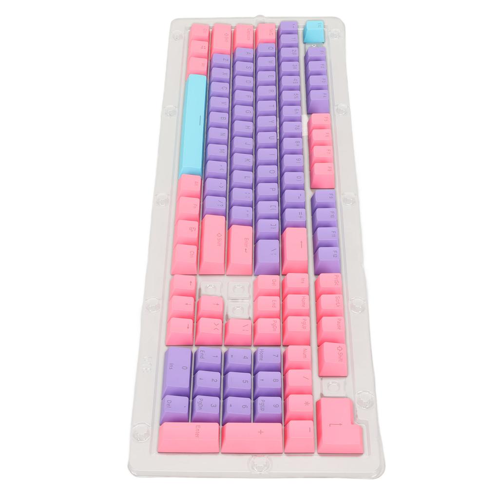 PBT Keyboard Keycaps 2 Color Injection Molding Light Transmission OEM Height DIY Combination Keycaps for Mechanical