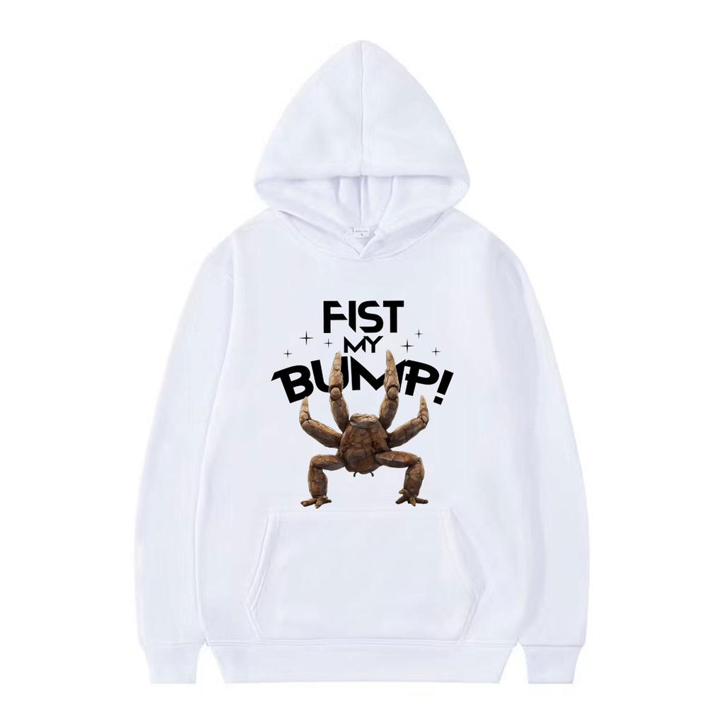 Fist My Bump Rocky Project Hail Mary Hoodies Unisex Clothing Retro Fashion Sweatshirt Long Sleeve Oversized Hoodie Streetwear