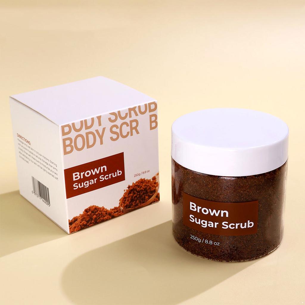Smoothing Body Scrub – Turmeric, Coffee, Matcha, Brown Sugar & Salt Blend, Deeply Cleansing for Daily Skin Care