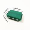 Multi-functional 10 Grid Plastic Fishing Storage Box for Fish Hooks and Gear Accessories