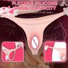 Silicone Wearable Panties with Insertable Vagina for Crossdressing and Couples Play
