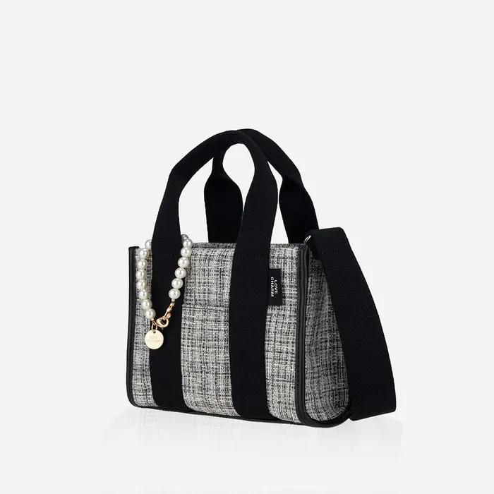 [Tweed Canvas Bag_Mini]