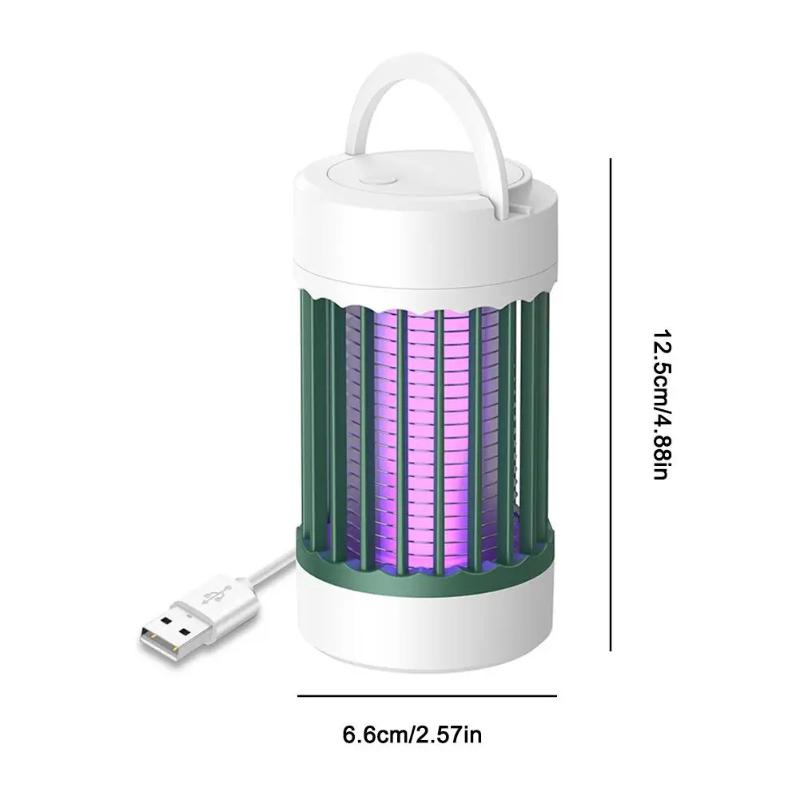 Lampe tue-moustiques rechargeable avec mode veilleuse Sûr et silencieux Pour femmes enceintes et bébés