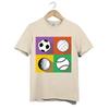Sports Lover T Shirt Unisex Soccer Golf Volleyball Top Baseball Graphic Gift Tee