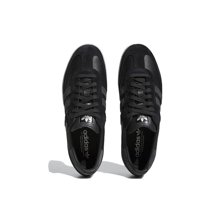 adidas Samba ADV Nero Carbonio Sneakers Uomo Core-Black Argento Metallizzato IG7572