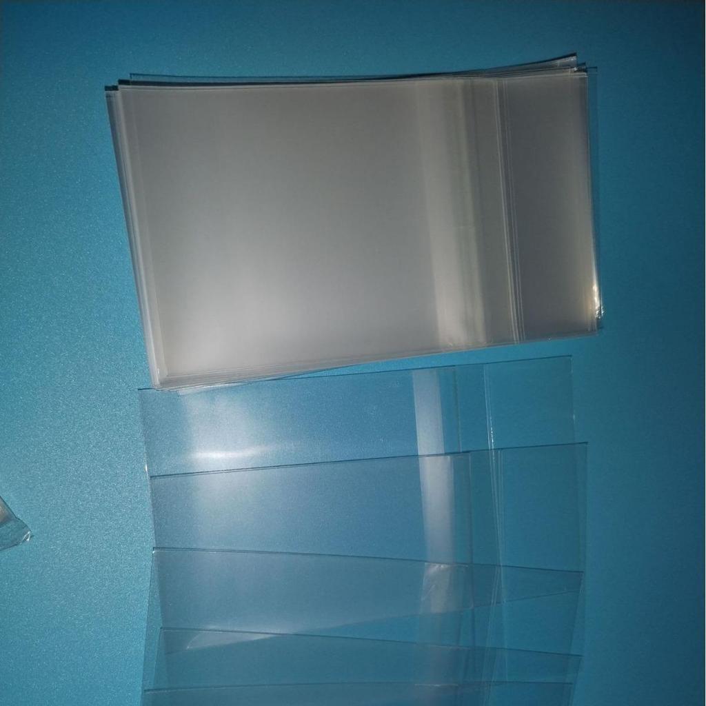 Vysoce transparentní korejské obaly na popcornové karty - 20mikronový plochý ochranný film pro malé karty