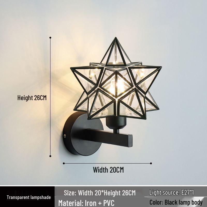 

Скандинавский настенный светильник для спальни, отеля или гостиной - Роскошный, простой дизайн для фона ТВ или коридора. With LED warm light