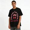 Free Hugs Just Kidding Dont Touch Me Graphic Top Pure cotton T-shirt