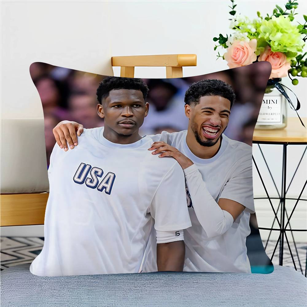 Basketball Star Pillowcases Home Bedding Decorative Pillow Cover Wedding Super Soft Pillow Case