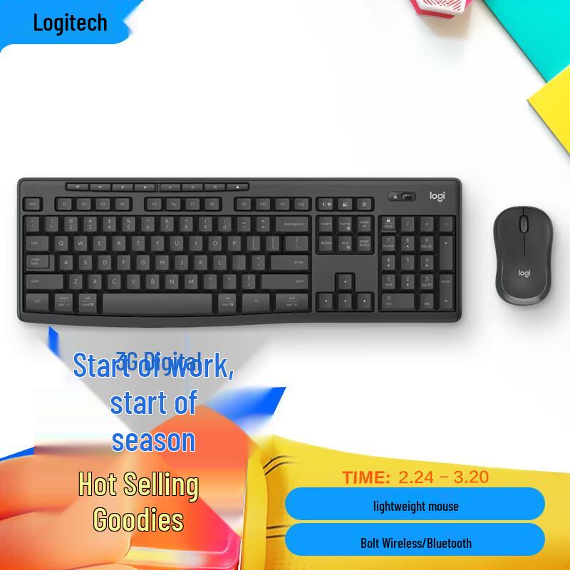 

Logitech MK370 Wireless Keyboard & Mouse Combo