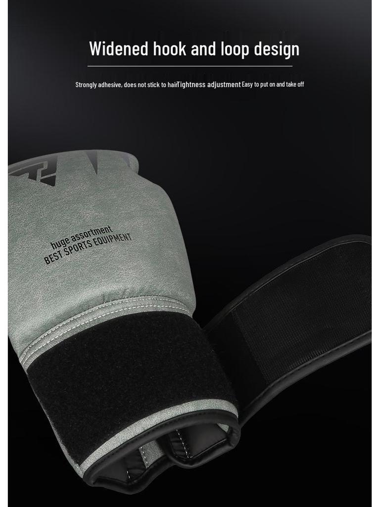 ZTTY Boxing and Sanda Gloves for Men & Women - Training, Punching, Muay Thai, Kickboxing Adult Gloves.