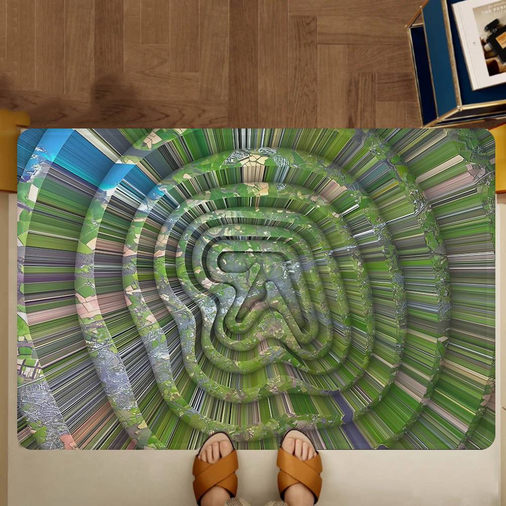 Singer Aphex Twin 19 Floor Mat Cheaper Anti-slip Modern Living Room Balcony Printed Bedside Mats