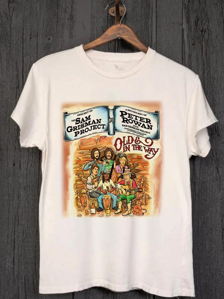 

Sam Grisman Project and Peter Rowan Gift For Fans White S to 5XL Shirt AA912 Unisex T-Shirt XXL
