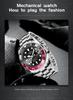 LIGE Men's Green Waterproof Quartz Calendar Sports Wristwatch