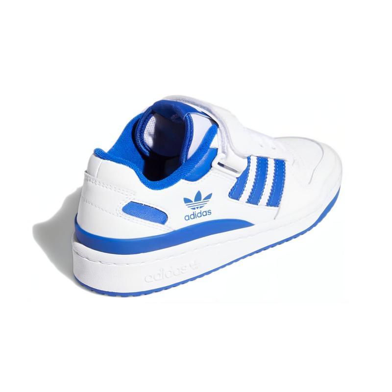 Adidas Forum Low White Royal Blue Youth Sneakers FY7974