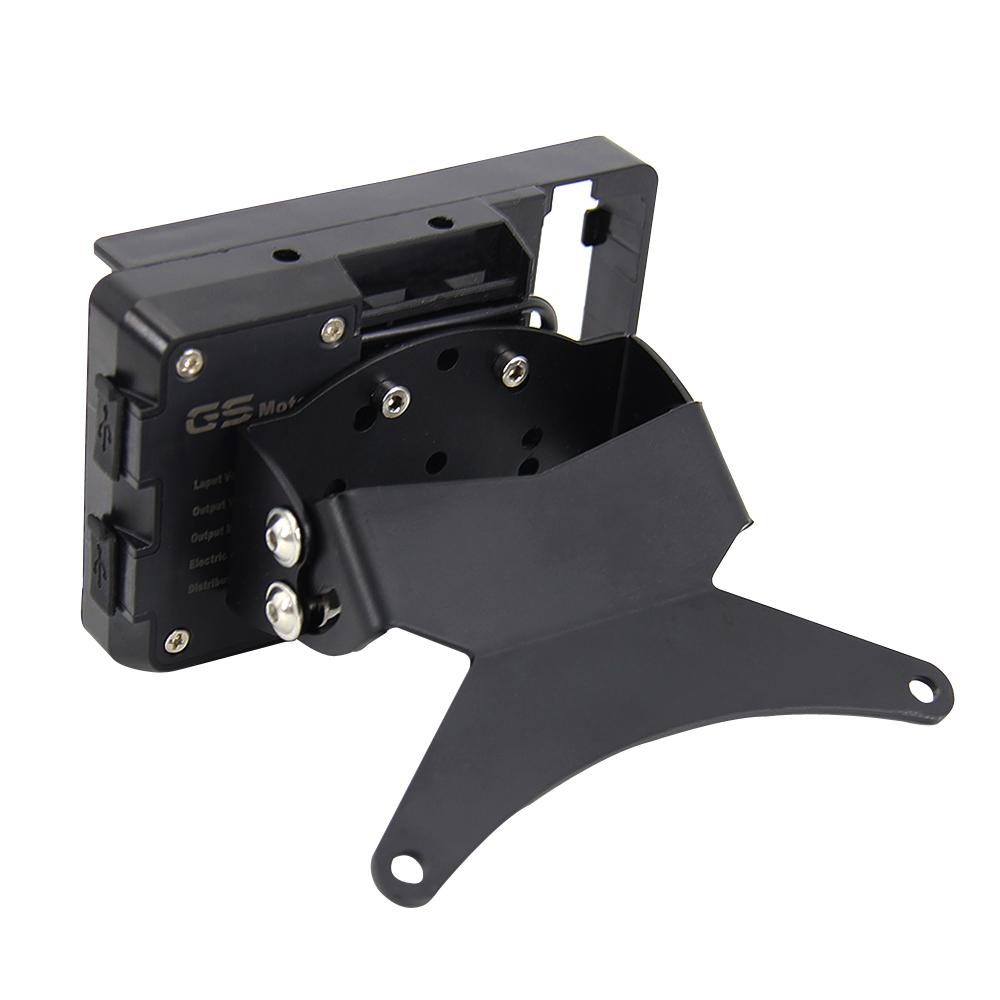 Motorcycle GPS Smart Phone Navigation Mount Bracket Adapter Holder Black For Suzuki DL650 DL1000 DL 650 DL 1000 V-strom 650 1000