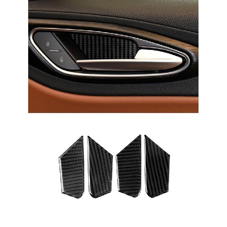 Car Accessories For Alfa Romeo Giulia 2017-19 Interior Carbon Fiber Window Key Panel Headlight Switch Wait Stickers