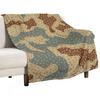 Panther Ambush Camouflage Throw Blanket Luxury Brand Decorative Christmas Gifts Retros Blankets