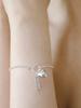 Sosoo Silver Heart Toggle Bracelet