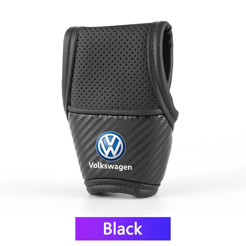 Pro VOLKSWAGEN VW Pro VW Volkswagen Auto Kryt na řadicí páku z kůže Kryt řadicí páky Dekorace rukojeti řazení Vhodné pro manuální automatickou převodovku Sh