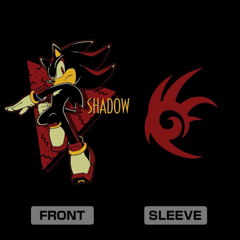 COSPA Sonic the Hedgehog Shadow Retro Pop BLACK L Size [Official] T-Shirt