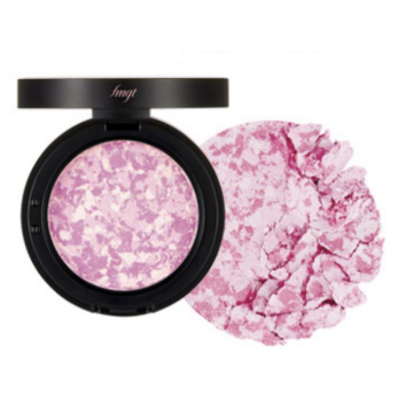 THE FACE SHOP FMGT Marble Beam Blusher 7g – 3 Colors No. 01 Love Pink