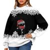 Mock Neck Sweatshirt Damen Herbst Komfort Übergroßes Sweatshirt Schickes Pullover Sweatshirt Ohne Kapuze Gemütliche Rollkragentops