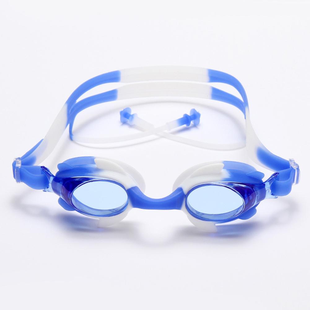 Children Swimming  Goggles With Earplugs 4511 Anti-fog Waterproof Diving Glasses