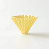 ORIGAMI Origami Dripper M Size Yellow For 2 To 4 People Box Included Engraved Holder Sold Separately (Yellow)