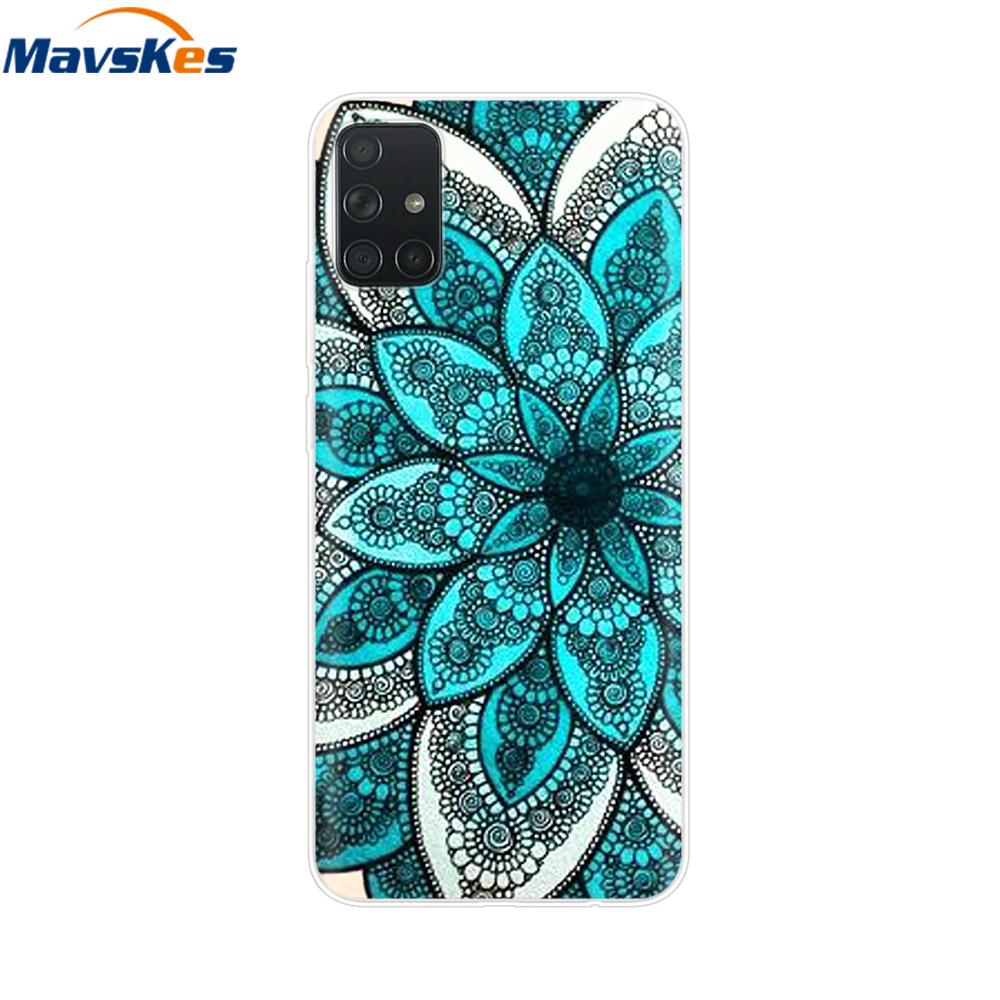 For Samsung Galaxy A51 Case Silicon Transparent Back Cover Phone Case for Samsung Galaxy A71 SM-A715F A515F A 51 71 Cover Fundas