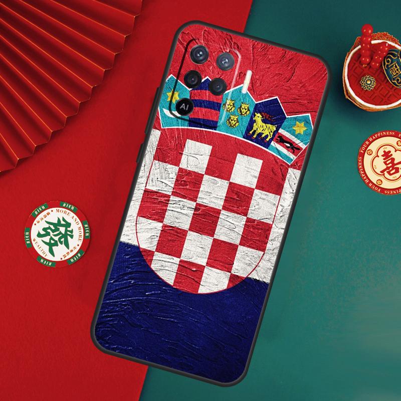 Croatia flag Case For Oppo A6 A5 Pro A15 A18 A38 A58 A78 A98 A54 A74 A94 A17 A57 A80 A60 A40 A16 A76 A96