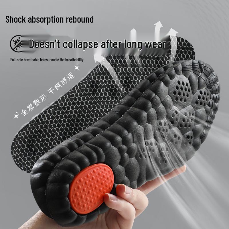 Graphene Insoles: Odor-Proof, Breathable, Sweat-Absorbing, Fatigue-Reducing, Elastic, Shock-Absorbing; "Stepping on Clouds" Comfort for Men & Women