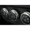 for 11-17 Jeep Wrangler JK Air Condition Switch CD Button Knob Ring Trim Silver