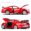 1/32 Ford Mustang Shelby GT500 Supercar High Simulation Car Model Alloy Pull Back Kid Toy Car 4 Open Door Children's Gifts